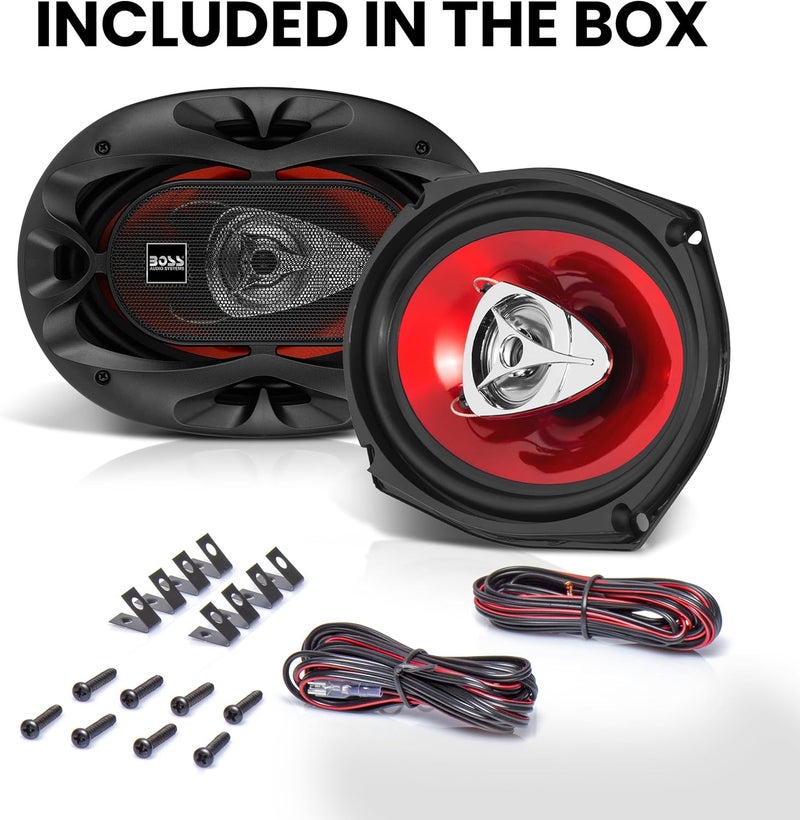 BOSS Audio Systems CH6930 Chaos Series 6x9 Inch Car Speakers - Image 5